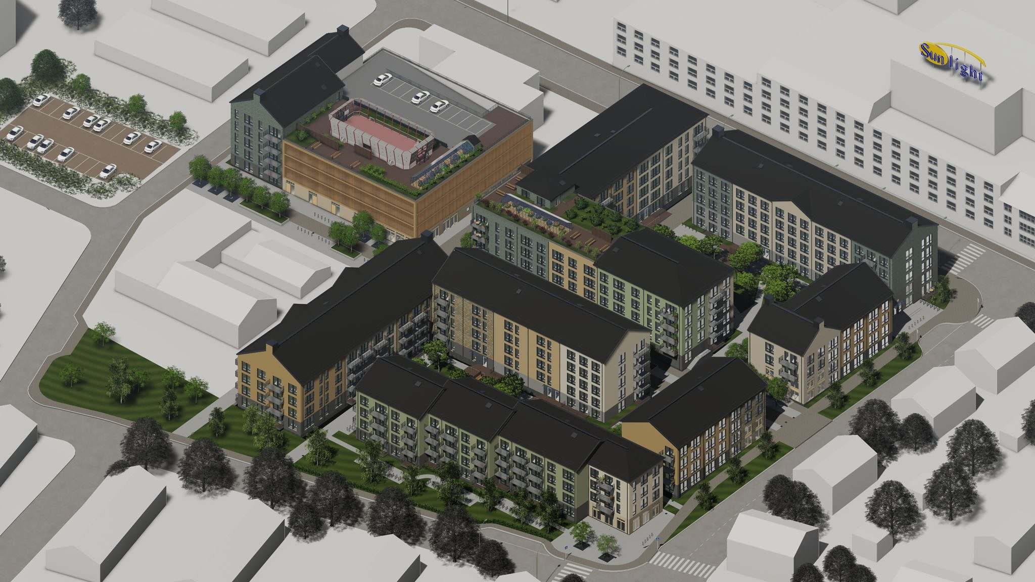 Stockrosen, Nyköping Sveaviken Bostad